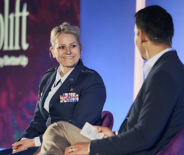 Courageous leadership in high-stakes working environments with Lt. Gen. Caroline Miller of the United States Airforce